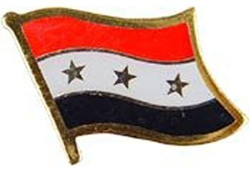 IRAQ World National Flag Lapel Pin - Enamel Pin for Backpack Tie Shirt Trading Button Pinback Craft Supply