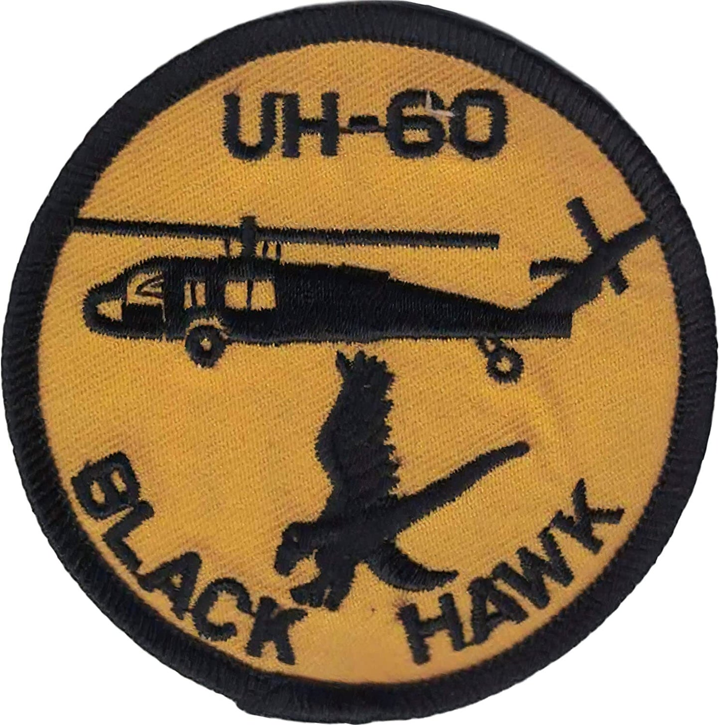 US ARMY Black Hawk Helicopter UH-60 Military Embroidered Patch Applique
