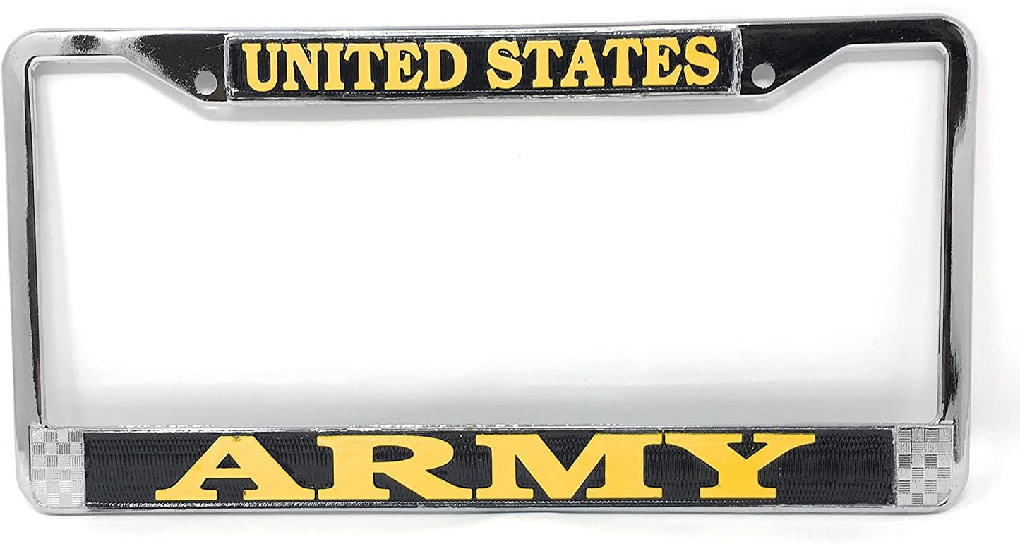 UNITED STATES ARMY Metal License Plate Frame - U.S. Army