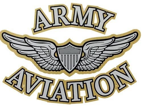 U.S. ARMY AVIATION Clear Decal Sticker - United States Army Aviator Wings Clear Decal For Car Truck Window Vehicle Military Craft Supply