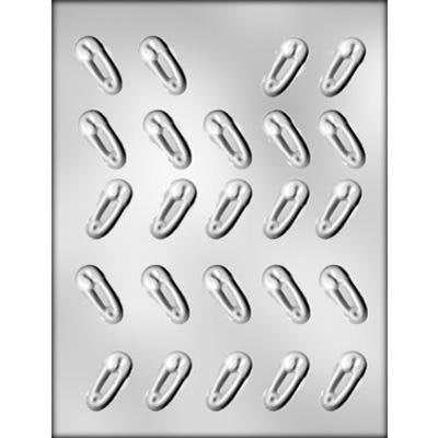 SAFETY PIN Chocolate Candy Mold -- Baby Shower Diaper Pin Craft Supply