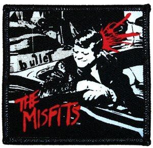 MISFITS Bullet Patch - Embroidered Rock Band Patch Applique Craft Supply