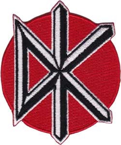DEAD KENNEDYS Icon Logo Patch - Embroidered Rock Band Patch Applique Craft Supply