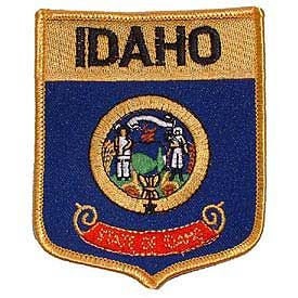 IDAHO State Shield Embroidered Patch Applique - USA United States of America Patch Craft Supply