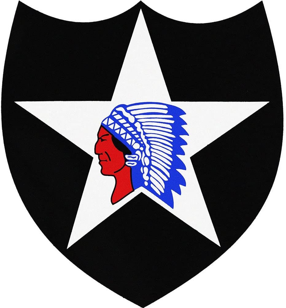 U.S. ARMY 2nd Infantry Division Clear Decal Sticker - United States ARMY Clear Decal For Car Truck Window Vehicle Military Craft Supply