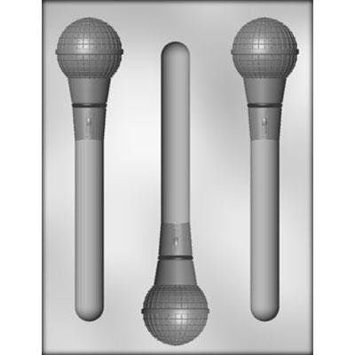 MICROPHONE PRETZEL ROD Chocolate Candy Mold -- Singing live music band performance dance concert Craft Supply