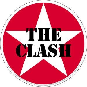 THE CLASH Star Logo Sticker Decal - Rock Band Craft Supply