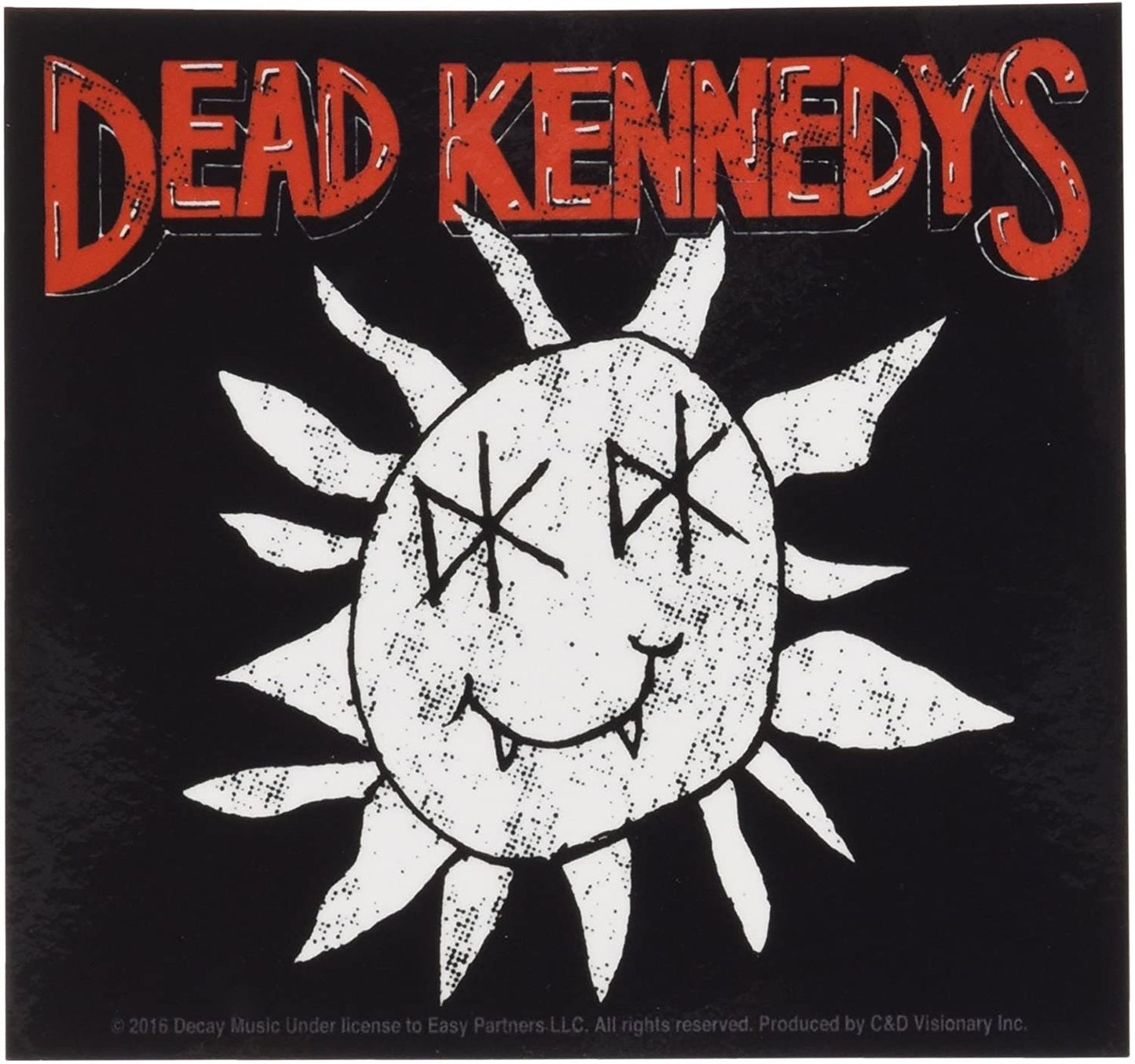 DEAD KENNEDYS Action Figure Sticker Decal - Rock Band Craft Supply