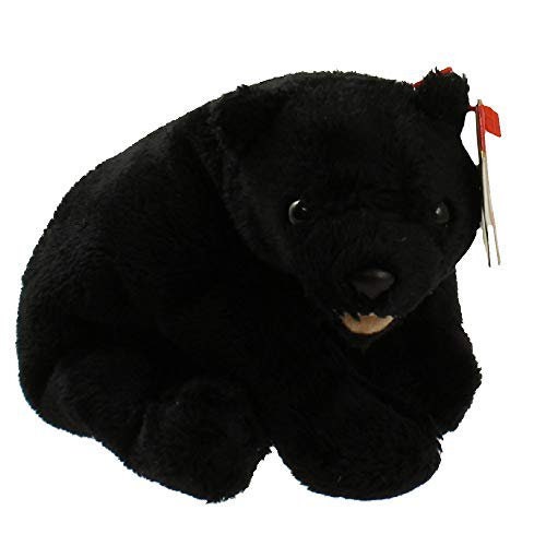 CINDERS The Black Bear Ty Beanie Baby 2000 Retired Beanbag Plush - New with Tags Vintage 1990s