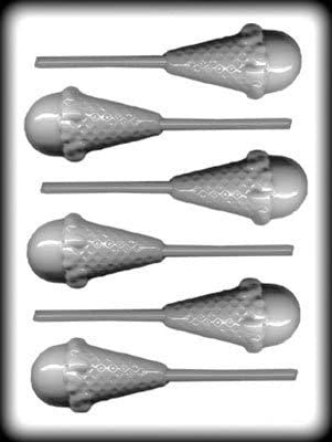 ICE CREAM CONE Sucker Hard Candy Mold Craft Supply