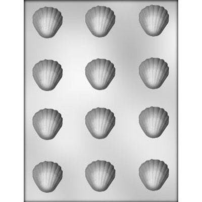 SMALL SHELL Chocolate Candy Mold -- Ocean Sea Shells Clam Craft Supply