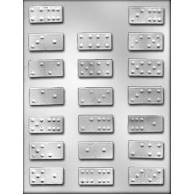 DOMINOES Chocolate Candy Mold -- Domino Game