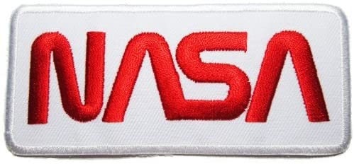 NASA Logo Embroidered Patch Applique - USA United States of America Space Administration