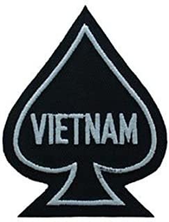 VIETNAM SPADE War Military Embroidered Patch Craft Supply