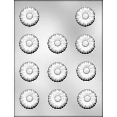 DAISIES Chocolate Candy Mold -- Daisy Pieces Summer Flowers Craft Supply