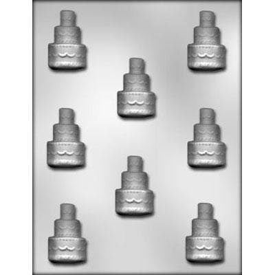CAKE 3-TIER Chocolate Candy Mold -- Wedding Cake Craft Supply