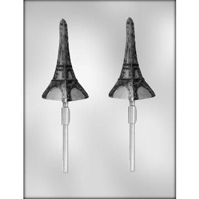 EIFFEL TOWER Sucker Chocolate Candy Mold -- Paris France Historical Eiffel Tower Lolly Lollipop