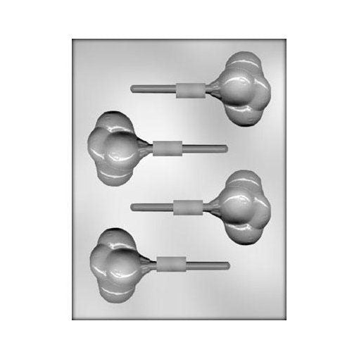 BALLOON CLUSTER Sucker Chocolate Candy Mold -- Celebration Birthday Party Gift Lolly Lollipop