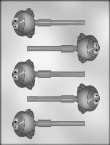 FROG Sucker Chocolate Candy Mold -- Frogs Lolly Lollipop Craft Supply