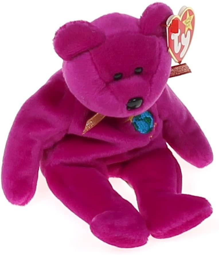 MILLENNIUM The Bear Ty Beanie Baby Retired Beanbag Plush - New with Tags Vintage 1990s