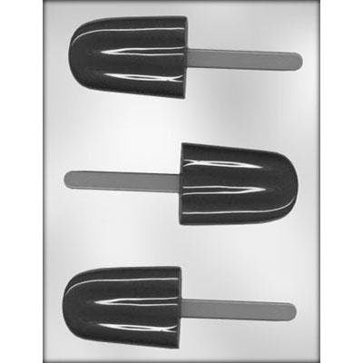 FUDGE BAR Sucker Chocolate Candy Mold -- Summer Treat Ice Cream Lolly Lollipop
