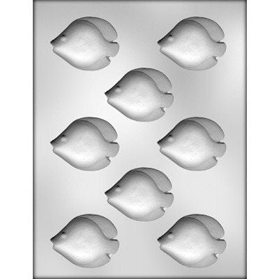 TROPICAL FISH Chocolate Candy Mold -- Deep Sea Fishing Sea Ocean Pole Craft Supply
