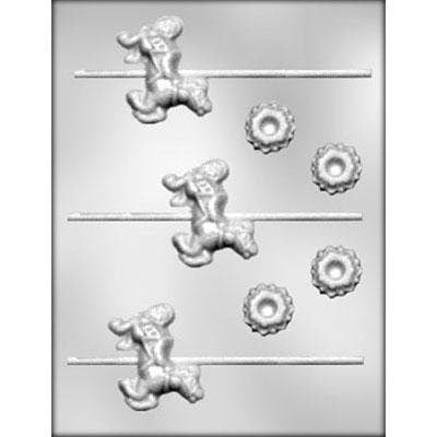 CAROUSEL HORSE Chocolate Candy Mold -- Carnival Fair Amusement Ride Horse Craft Supply