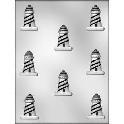 LIGHTHOUSE Chocolate Candy Mold -- Beach Sand Ship Nautical Ocean Craft Supply
