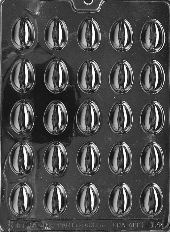 SMALL EGGS Chocolate Candy Mold - Easter Eggs Bite Size Pieces Craft Supply