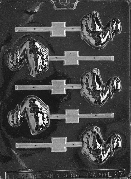 SWIMMING DUCK LOLLY Sucker Chocolate Candy Mold - Easter Egg Basket Duck Swimming Craft Supply