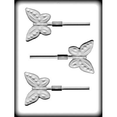 BUTTERFLY Sucker Hard Candy Mold -- Butterflies Summer Lolly Lollipop