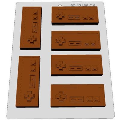 VIDEO GAME CONTROLLER Chocolate Candy Mold -- Remote Control Video Games Like Nes