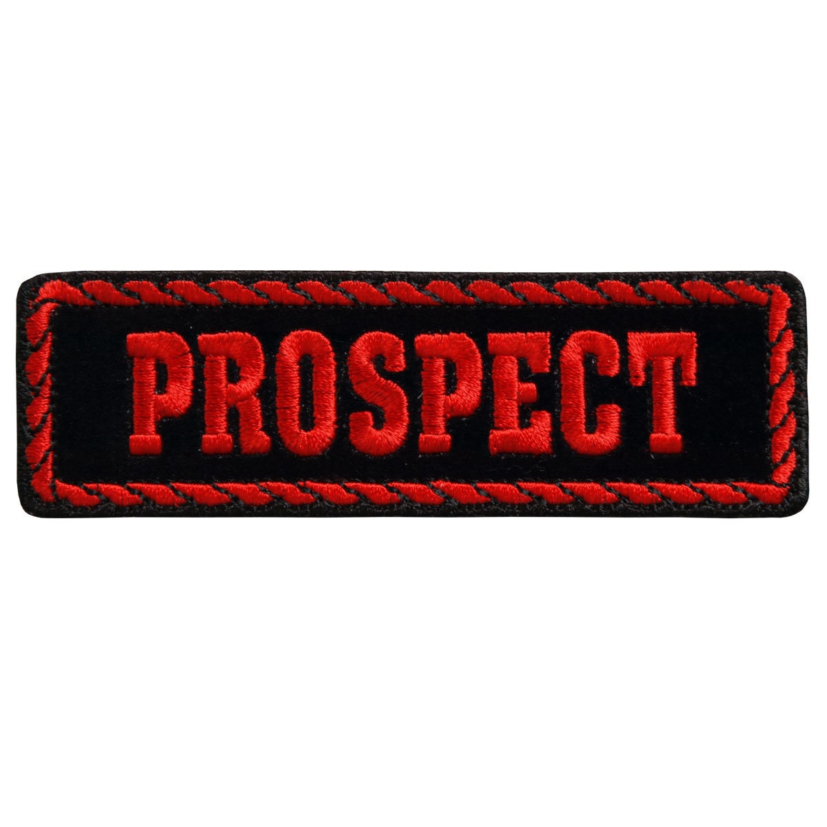 PROSPECT Patch - MC Club Officer Biker Motorcycle Embroidered Patch Appliqué Craft Supply