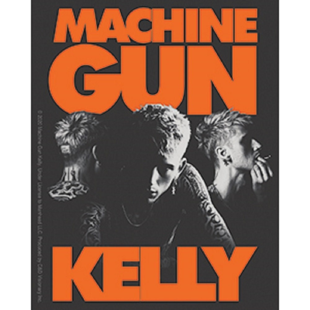 MACHINE GUN KELLY Image Magnet for Refrigerators and Lockers - Mgk Rapper Craft Supply