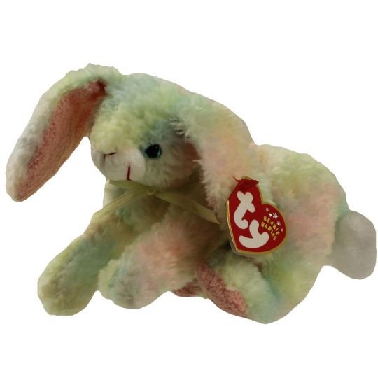 COTTONBALL the bunny Ty Beanie Baby Beanbag Plush - New with Tags Vintage Retired Easter