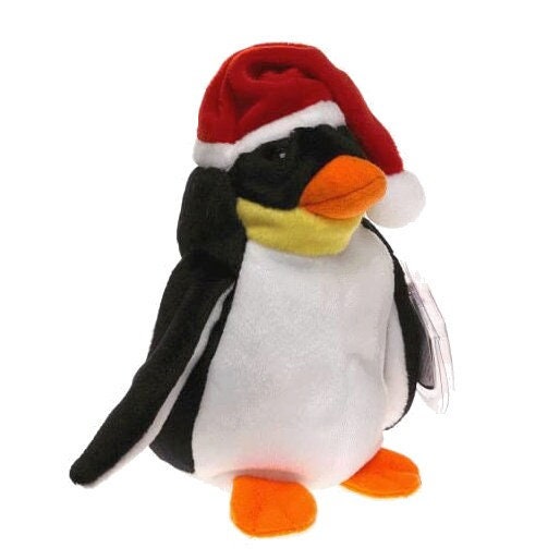 ZERO the Penguin Ty Beanie Baby Retired Beanbag Plush - New with Tags Vintage 1990s