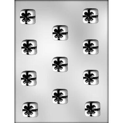 Square Package With Bow Chocolate Candy Mold -- Soap Craft Supply-