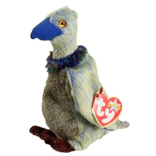 BUZZY the Buzzard Ty Beanie Baby Retired Beanbag Plush - New with Tags Vintage 1990s