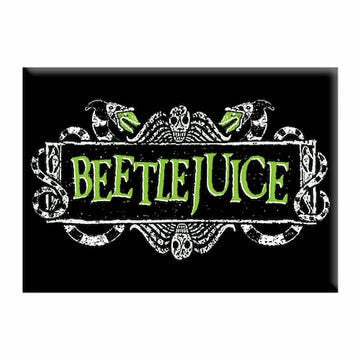 BEETLEJUICE Movie Logo Magnet - 2.5x3.5 Inch - Movie Tim Burton Michael Keaton Magnet for Refrigerators and Lockers