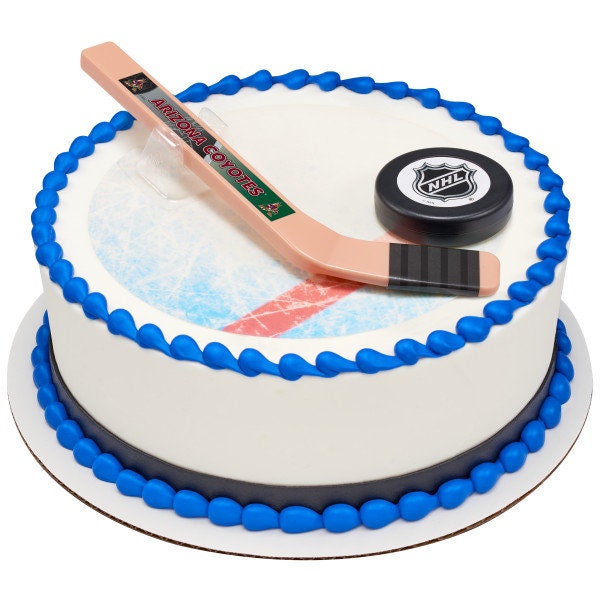 ARIZONA COYOTES Cake Topper NHL Slap Shot Cake Decoration Decoset Birthday Craft Supply