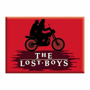 THE LOST BOYS Movie Motorcycle Logo Magnet - 2.5x3.5 Inch - Horror Movie Magnet for Refrigerators and Lockers
