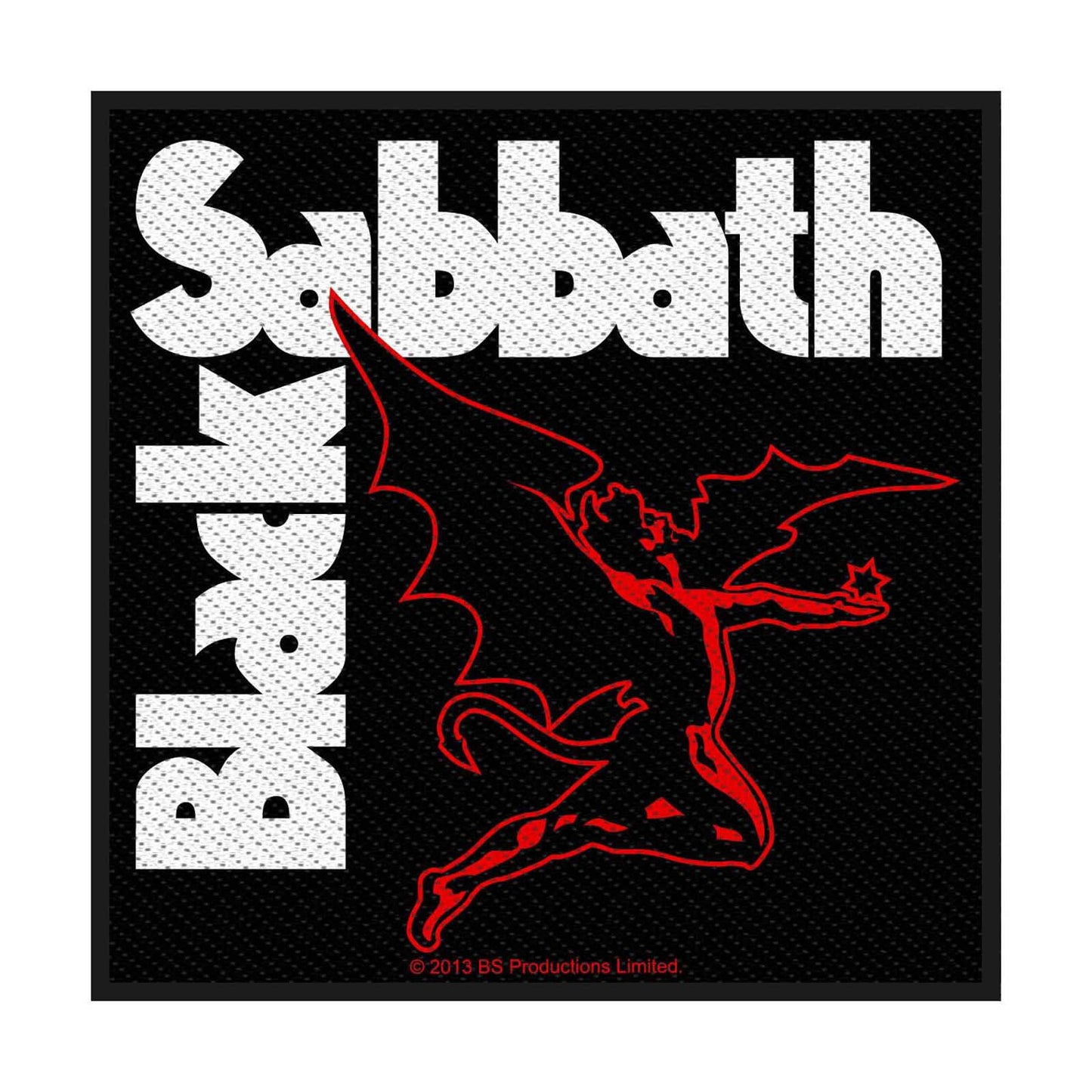 BLACK SABBATH Standard Creature Patch - 4x4 Inch - Black Sabbath Embroidered Patch Applique Craft Supply - Officially Licensed