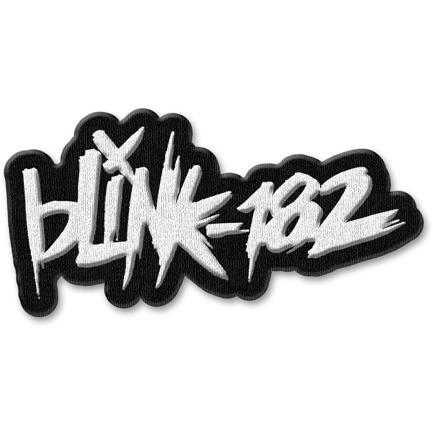 BLINK-182 Scratch Logo Patch - 3 Inch - Blink 182 Embroidered Patch Applique Craft Supply - Officially Licensed