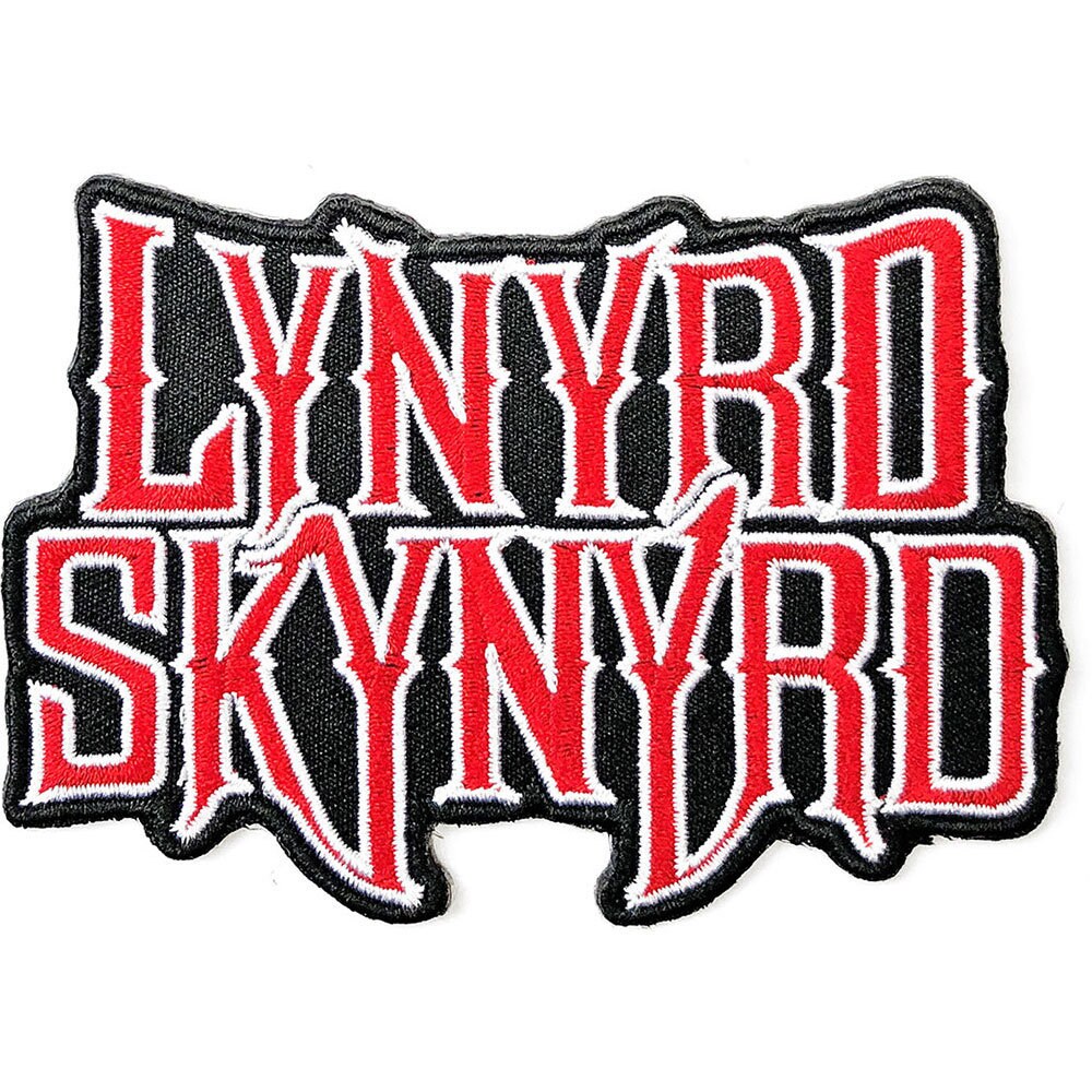LYNYRD SKYNYRD Logo Patch - 4x3 Inch - Southern Rock Band Embroidered Patch Applique Craft Supply - Officially Licensed