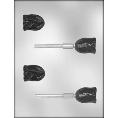 3D ROSE Sucker Chocolate Candy Mold -- Rosebud Roses Flower Floral Lolly Craft Supply