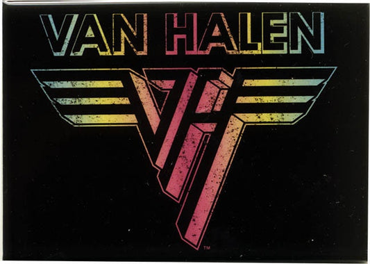 VAN HALEN Band Rainbow Magnet for Refrigerators and Lockers - Rock Band Craft Supply(Fridge Magnet)