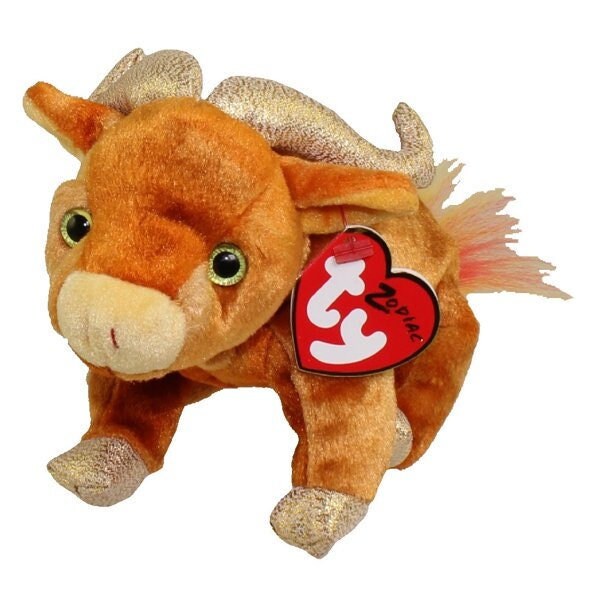 OX Chinese Zodiac Ty Beanie Baby Retired Beanbag Plush - New with Tags Vintage 1990s