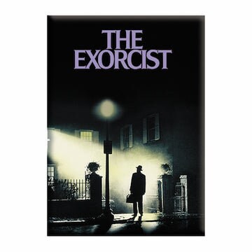 THE EXORCIST Movie Poster Magnet - 2.5x3.5 Inch - Horror Movie Magnet for Refrigerators and Lockers(Fridge Magnet)
