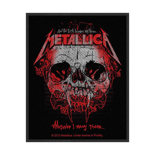 METALLICA Patch - 3x4 Inch - Metallica Wherever I May Roam 2013 Album Heavy Metal Band Embroidered Patch Applique - Officially Licensed