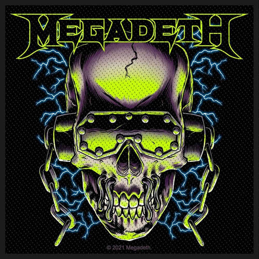 MEGADETH Patch - 3.5x3.5 Inch - Megadeth Vic Rattlehead Thrash Metal Band Embroidered Patch Applique Craft Supply - Officially Licensed
